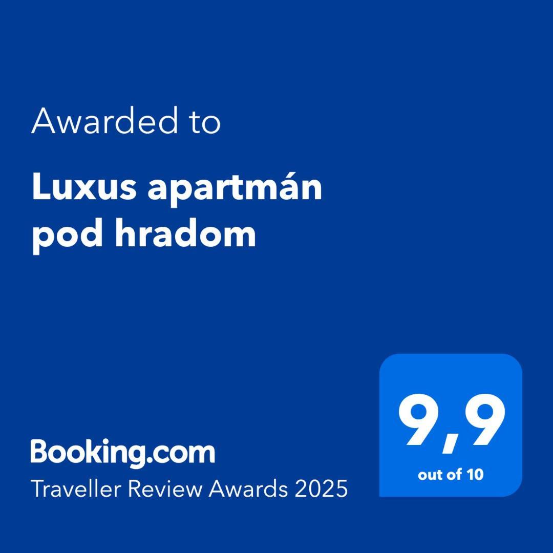 Luxus Apartman Pod Hradom Кежмарок Экстерьер фото